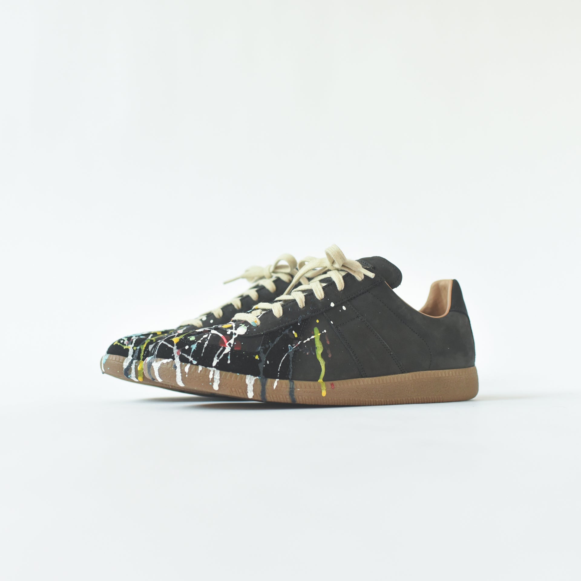 Margiela Replica Painter Low - Black / Paint