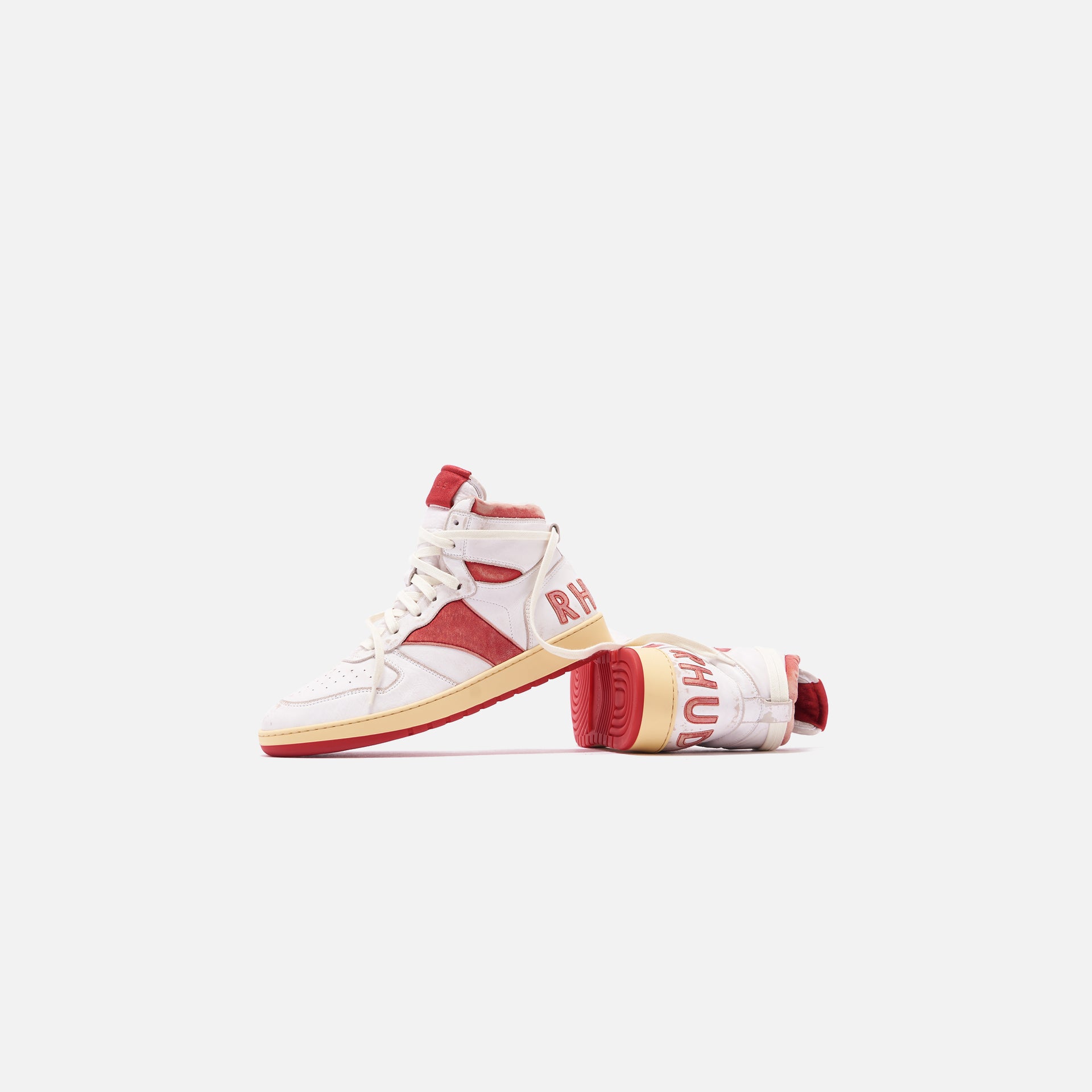 Rhude Rhecess 1 High - White / Red