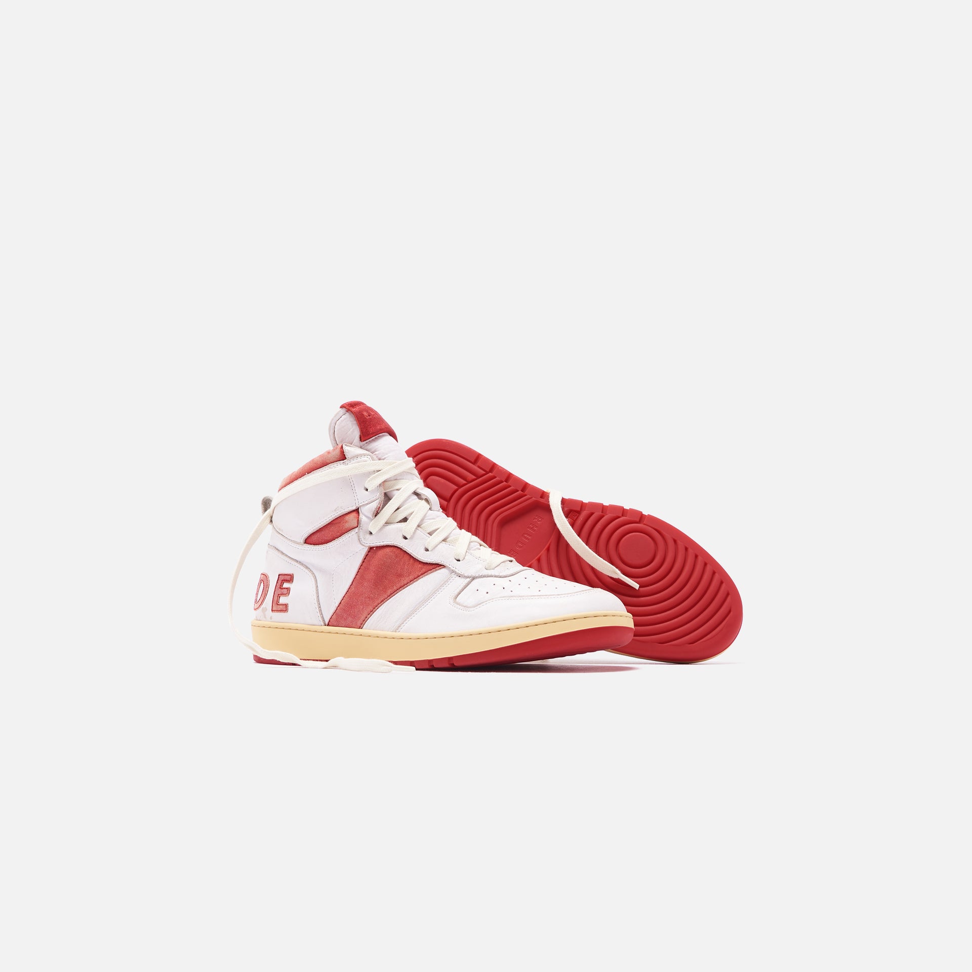 Rhude Rhecess 1 High - White / Red