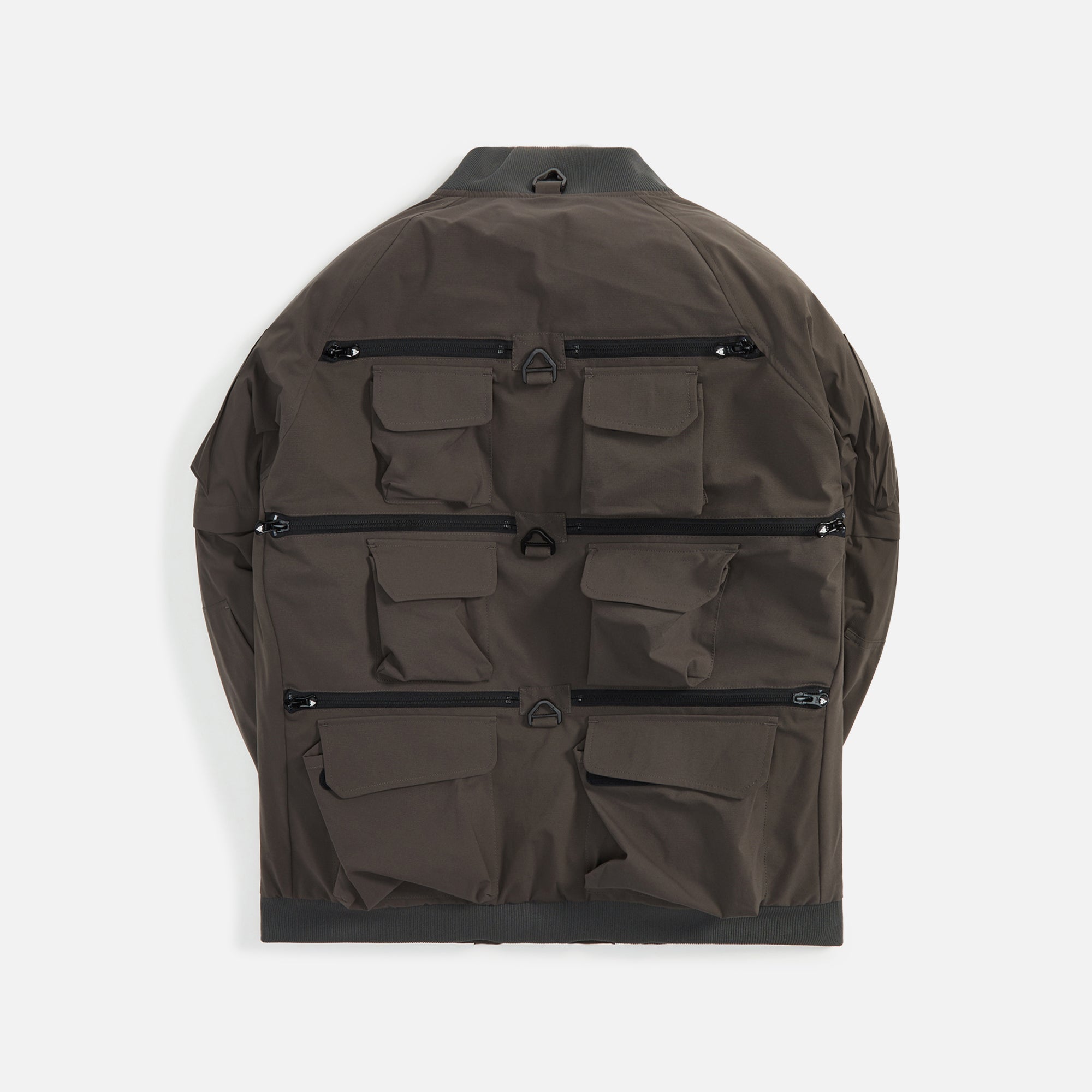 South2 West8 Multi-Pocket Zipped 2 Way Jacket - Charcoal – Kith