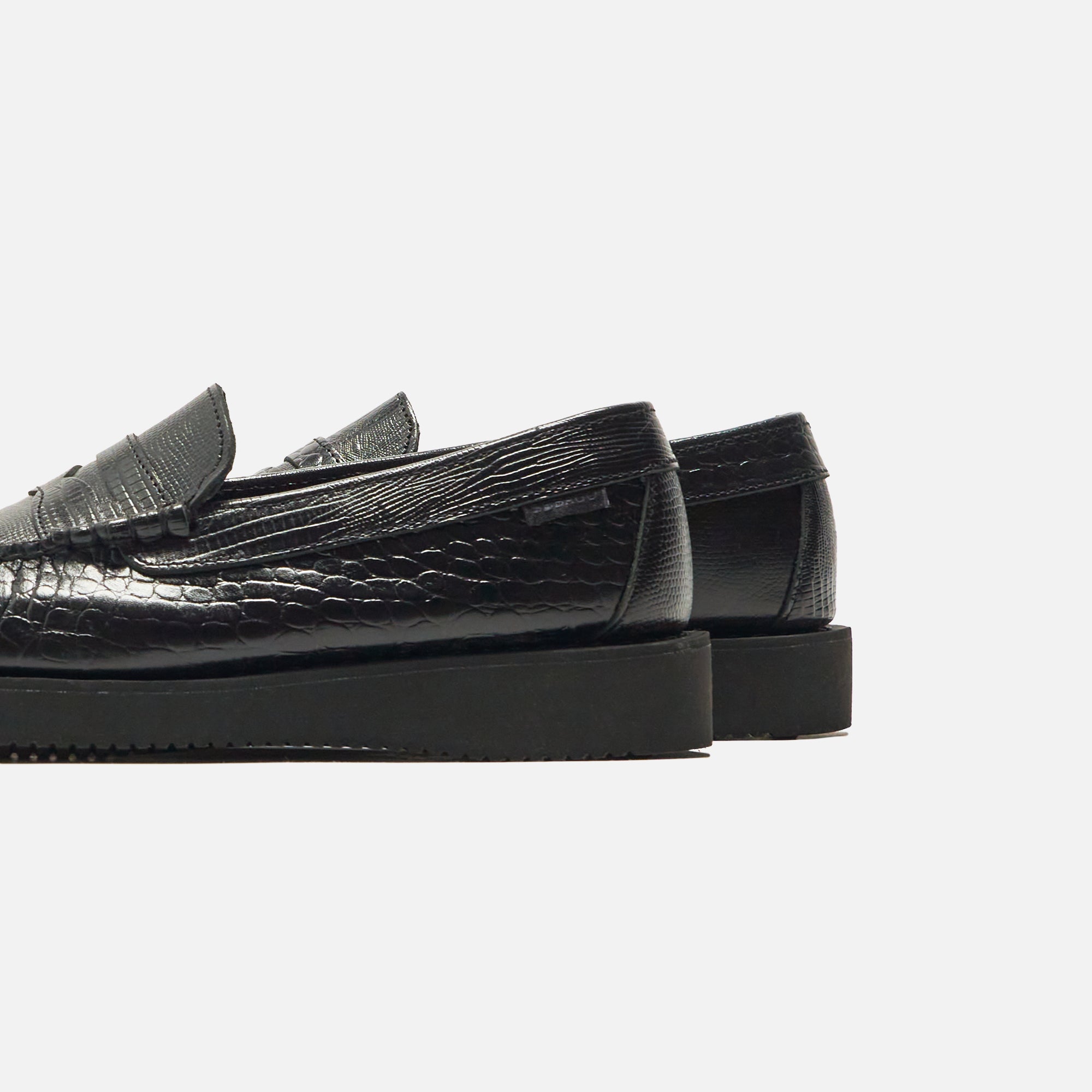 Sebago x Engineered Garments Loafer - Exotic Black – Kith
