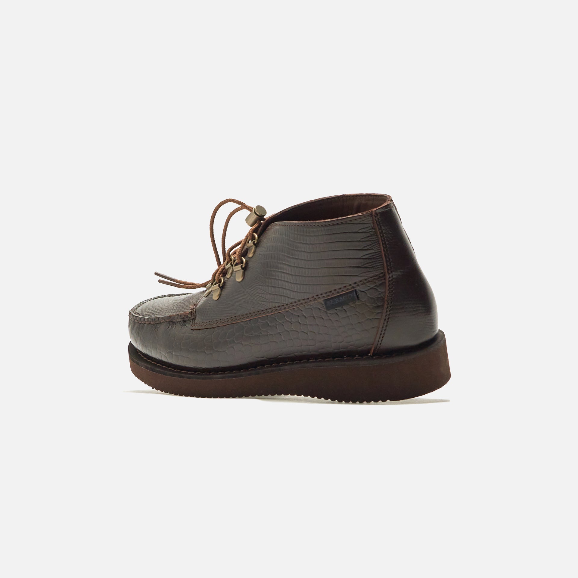 Sebago x Engineered Garments Overlap Mid - Dark Brown