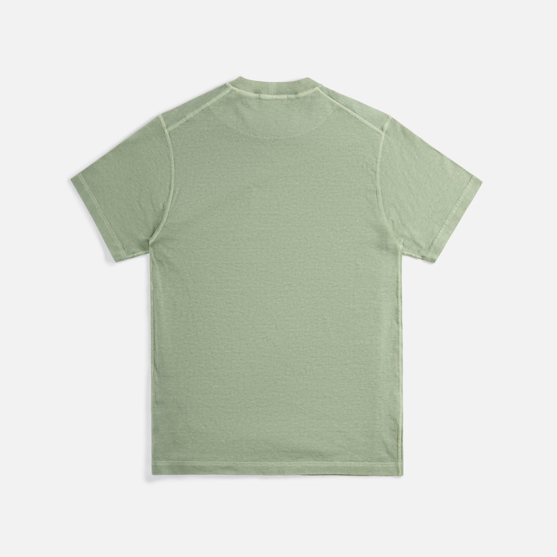 Stone Island Fissato Effect Tee - Sage