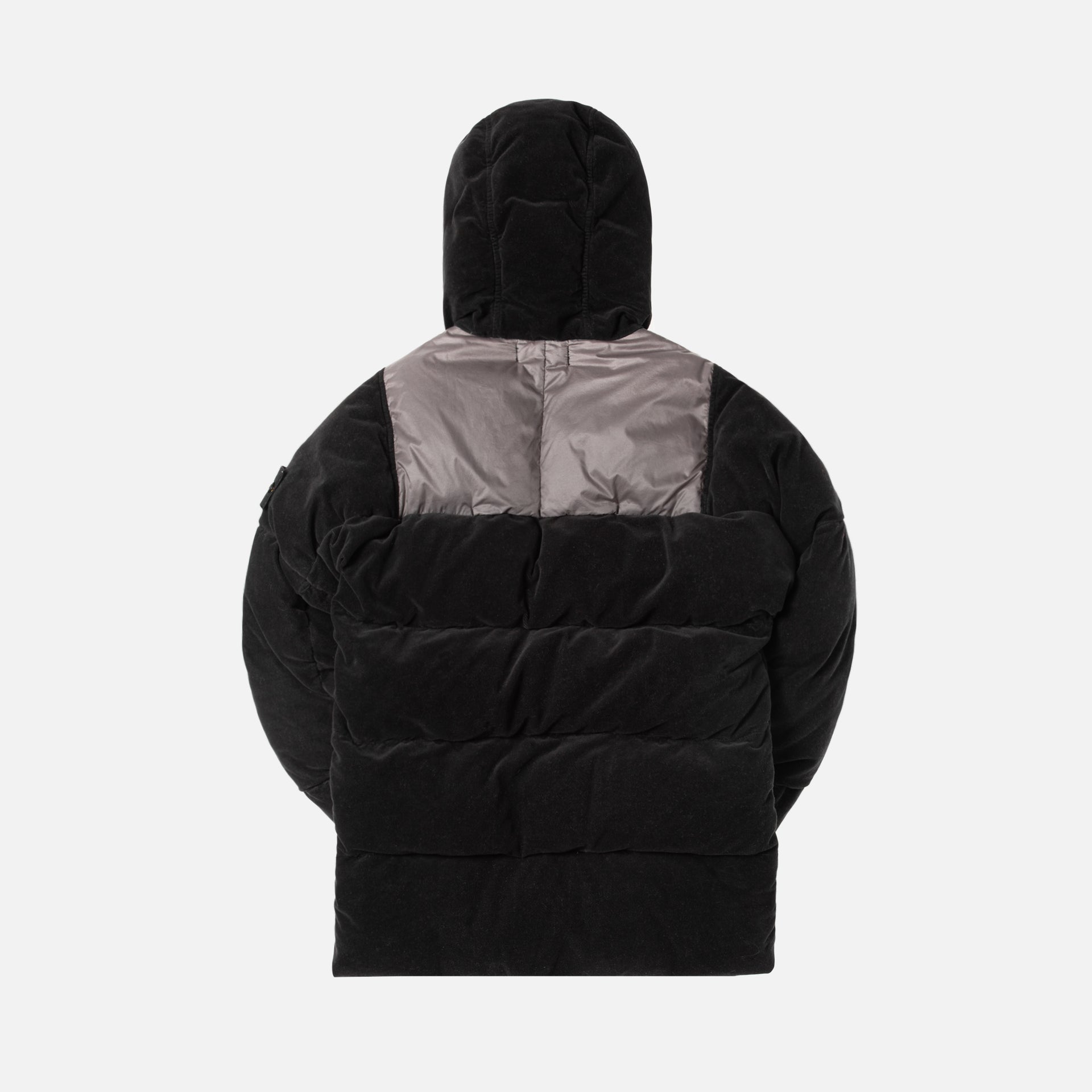 Stone Island Cotton Velvet Down Jacket - Anthracite