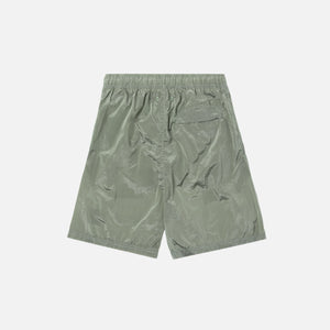Stone Island Nylon Metal Mid Length Garment Dyed Logo Swim Short - Salvia