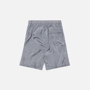 Stone Island Nylon Metal Mid Length Garment Dyed Logo Swim Short - Perla