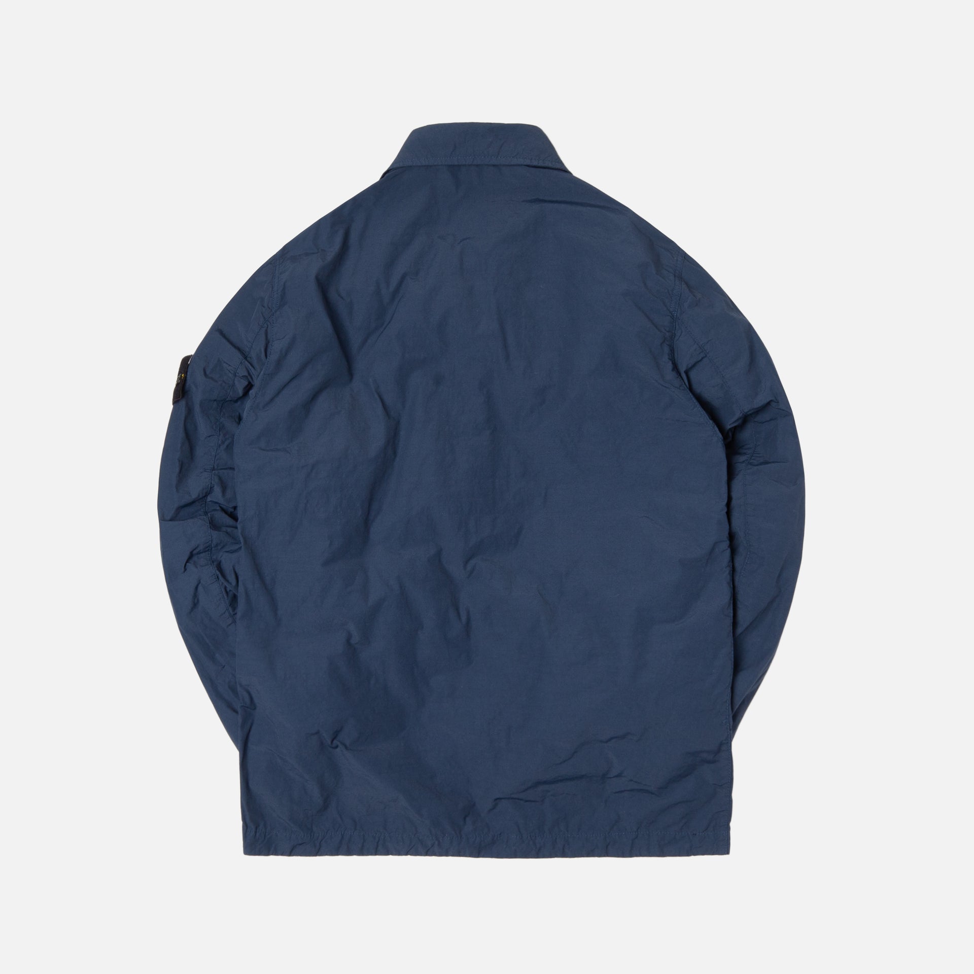 Stone Island Garment Dyed Overshirt - Blue Marine