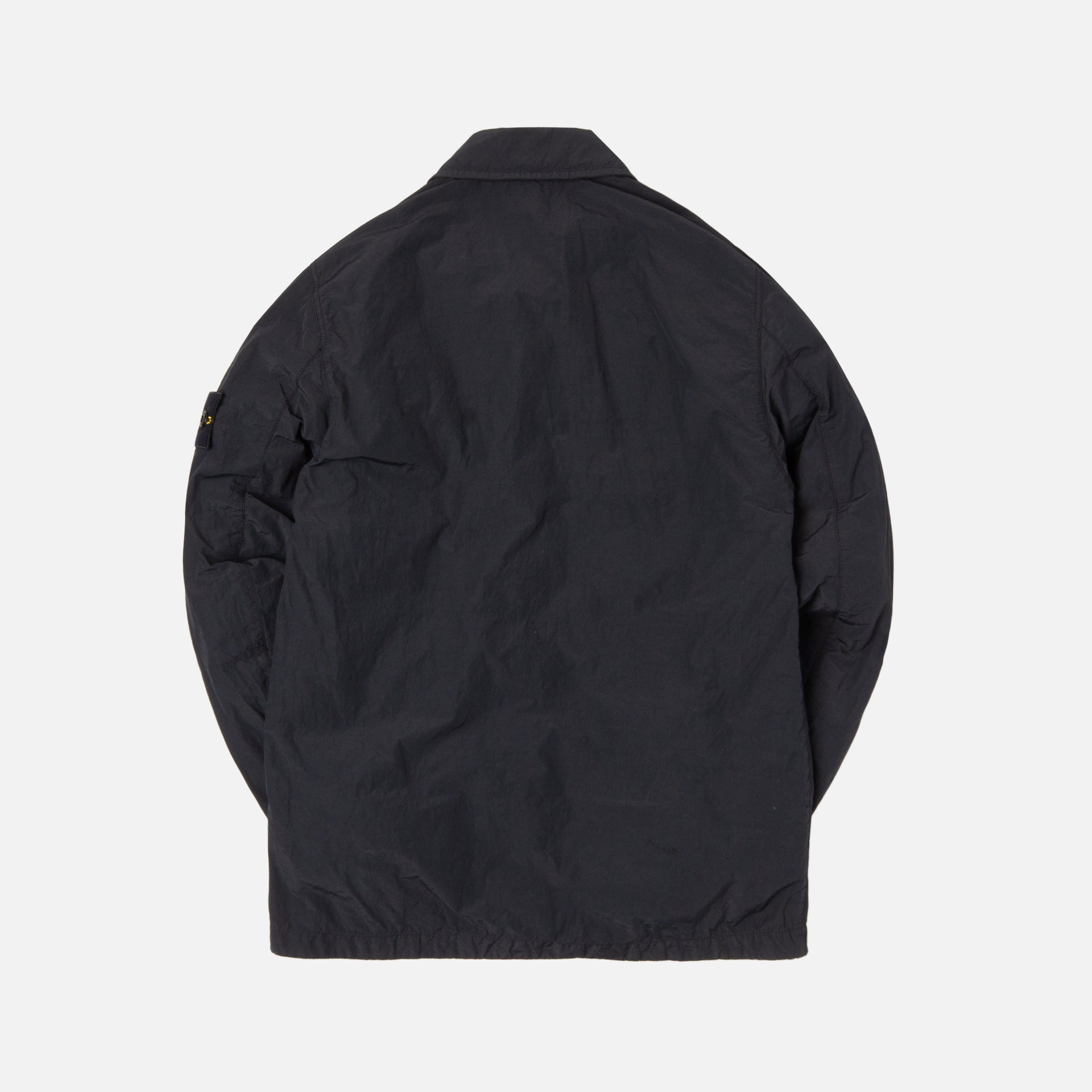 Stone Island Garment Dyed Overshirt - Black