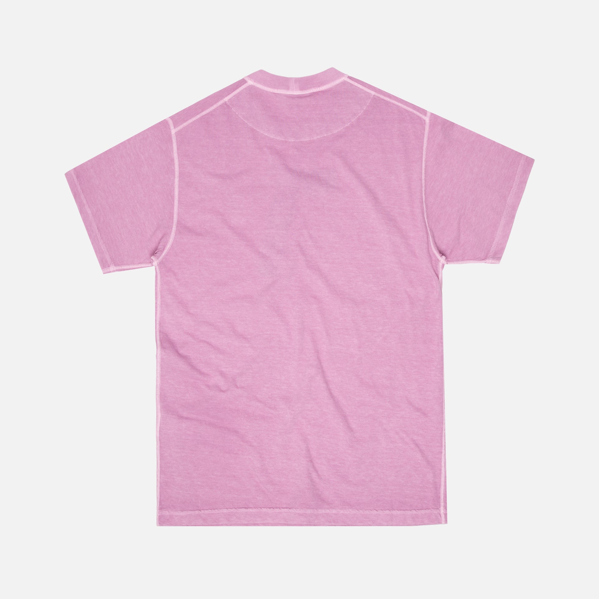 Stone Island Garment Dyed Tee - Rose Quartz