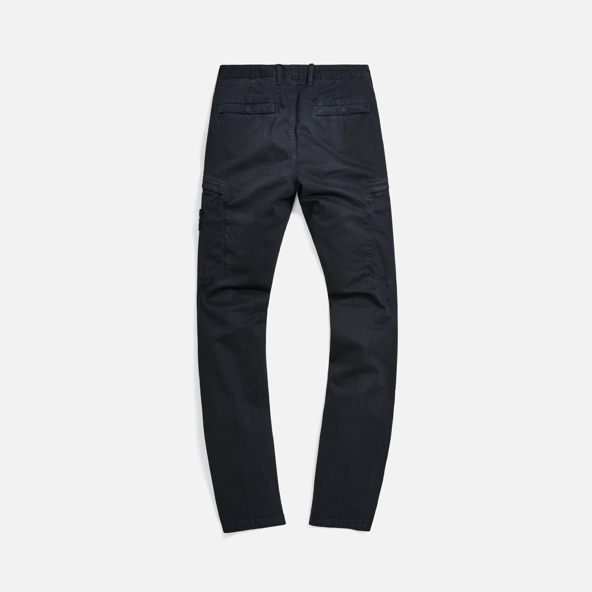 Stone Island Garment Dyed Broken Twill Pants - Black