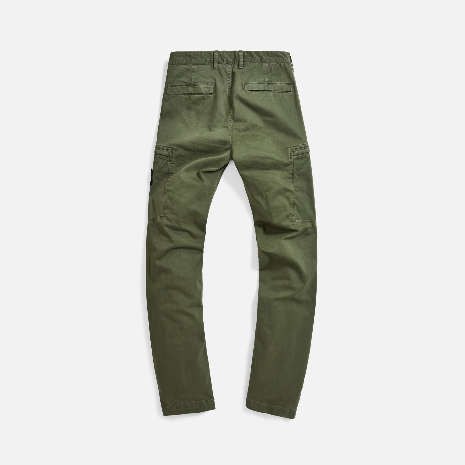 Stone Island Garment Dyed Broken Twill Pants - Dark Olive