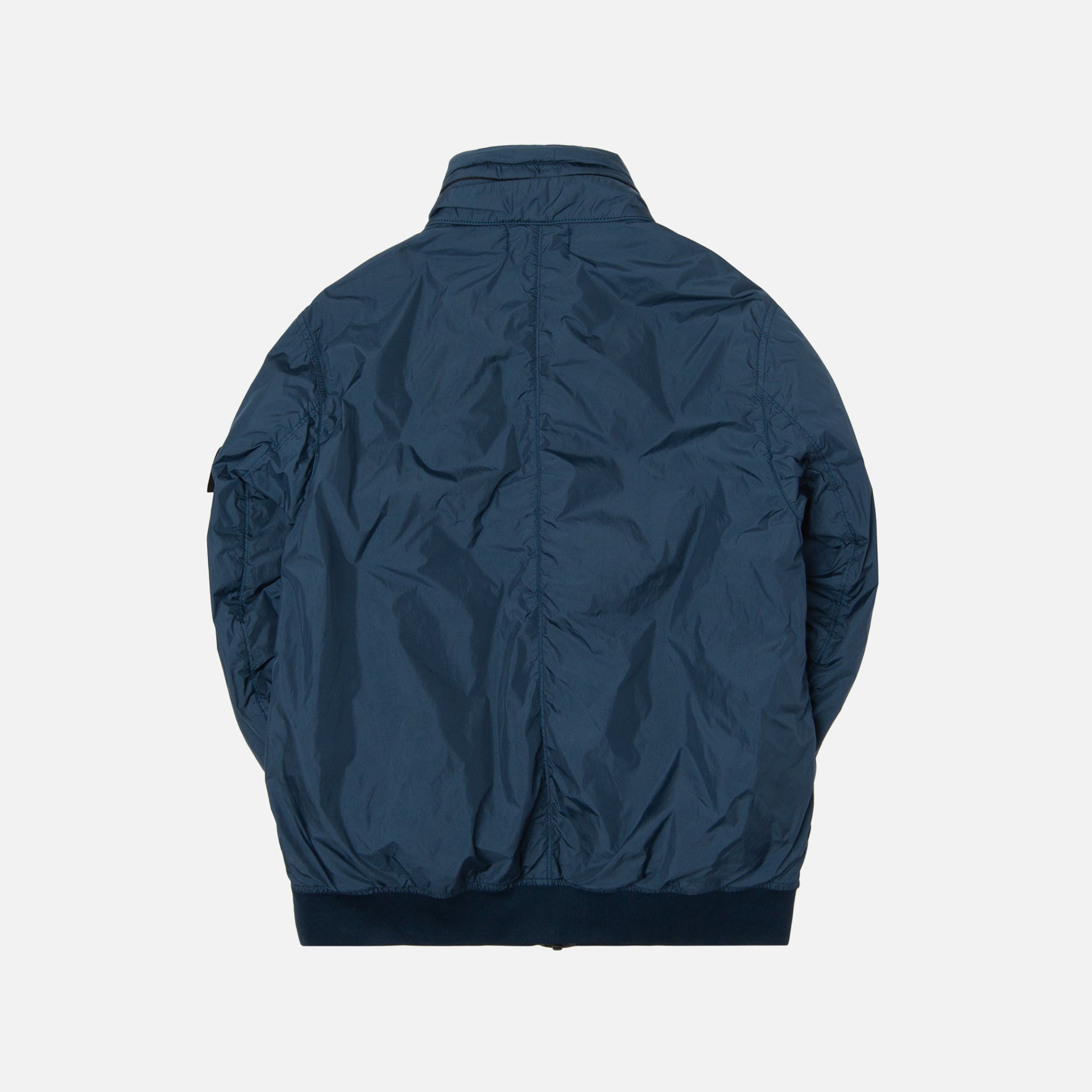 Stone Island Garment Dyed Crinkle Reps Jacket - Blue Marine