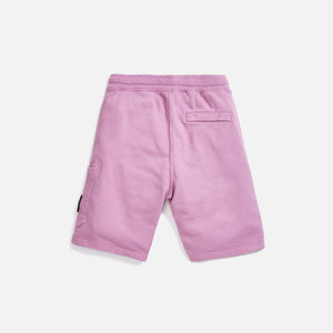 Stone Island Fleece Shorts - Rose Quartz
