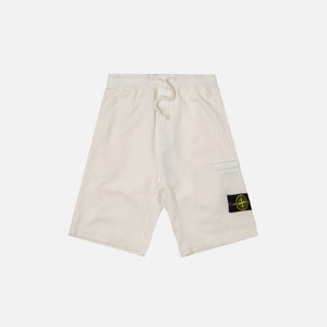 Stone Island Fleece Shorts - Ivory