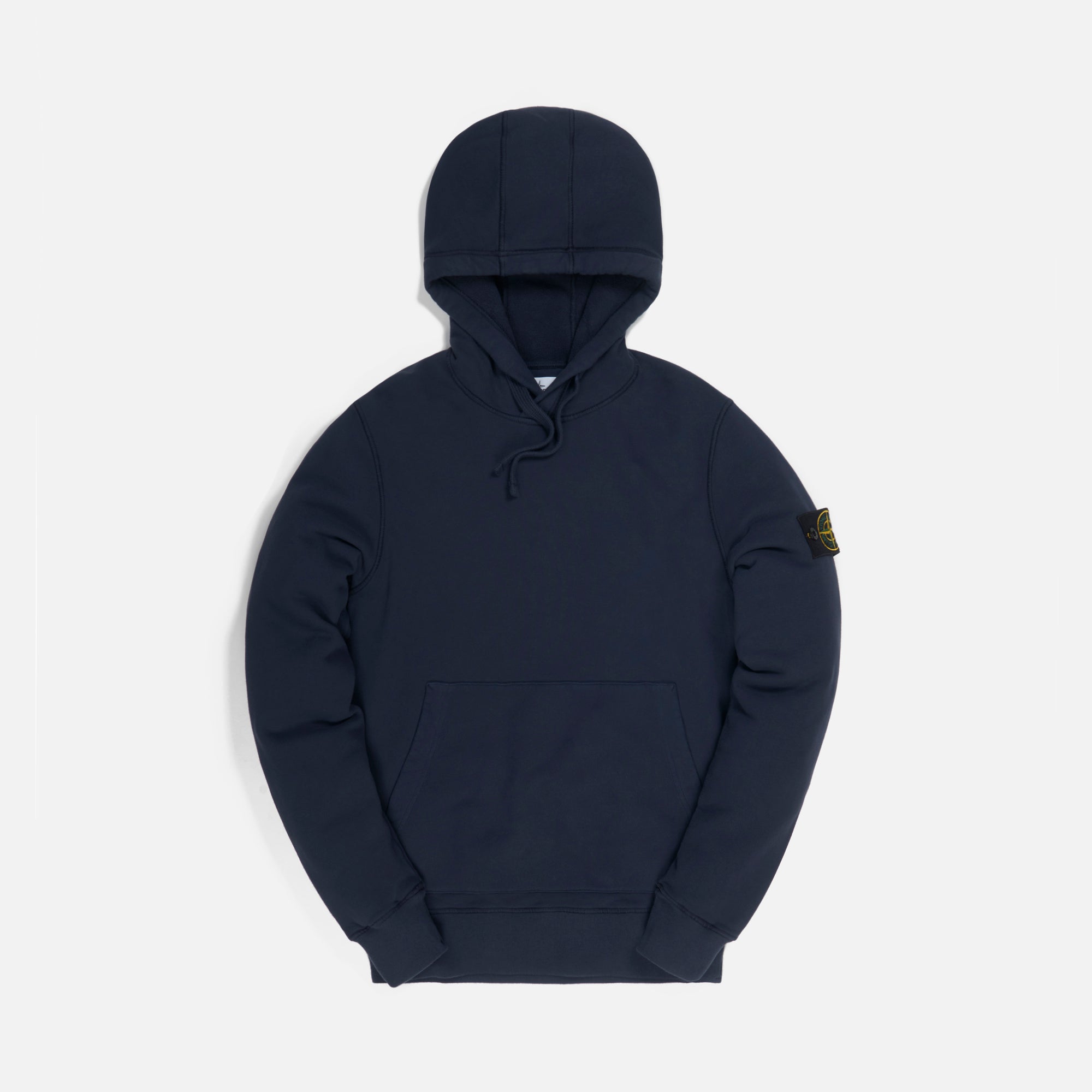 Stone island garment dyed hot sale hoodie