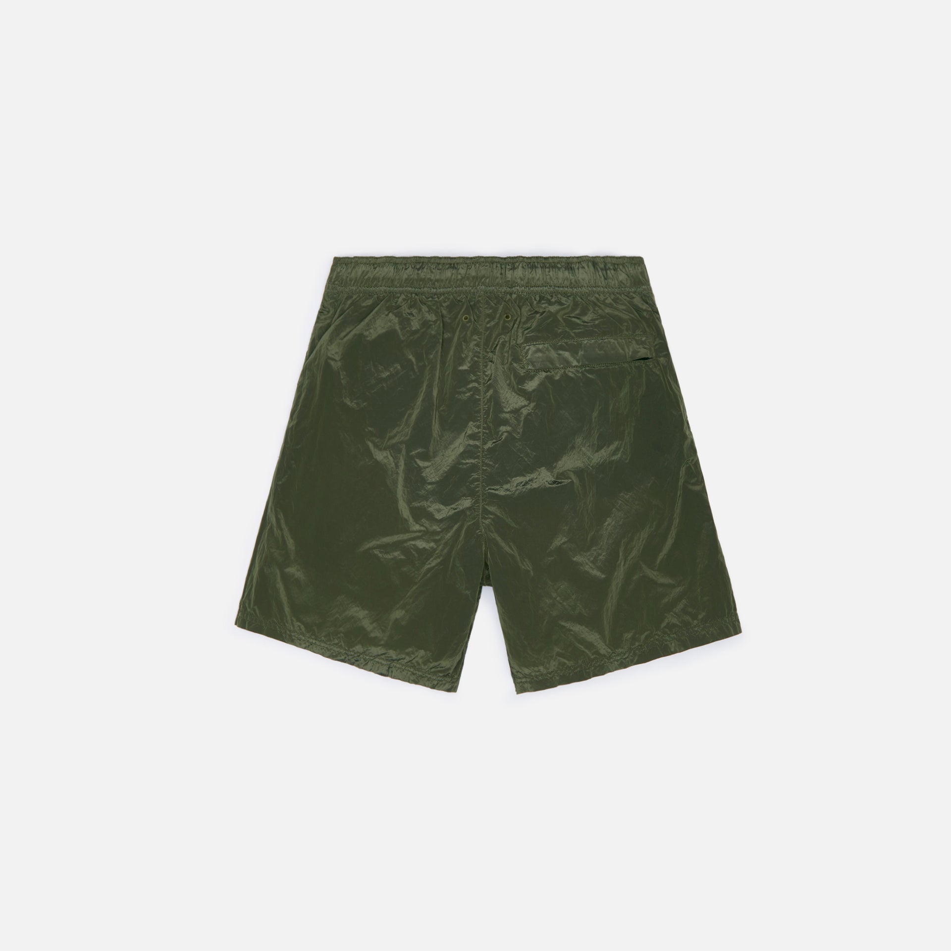 Stone Island Nylon Metal Garment Dyed Swim Short - Olive