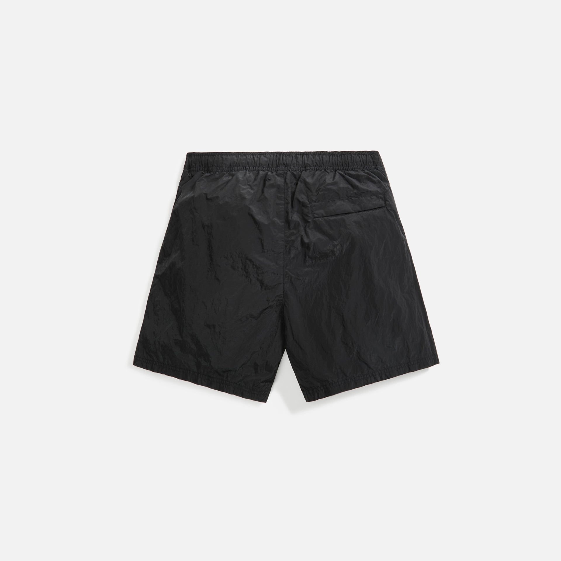 Stone Island Nylon Metal Garment Dyed Swim Shorts - Black