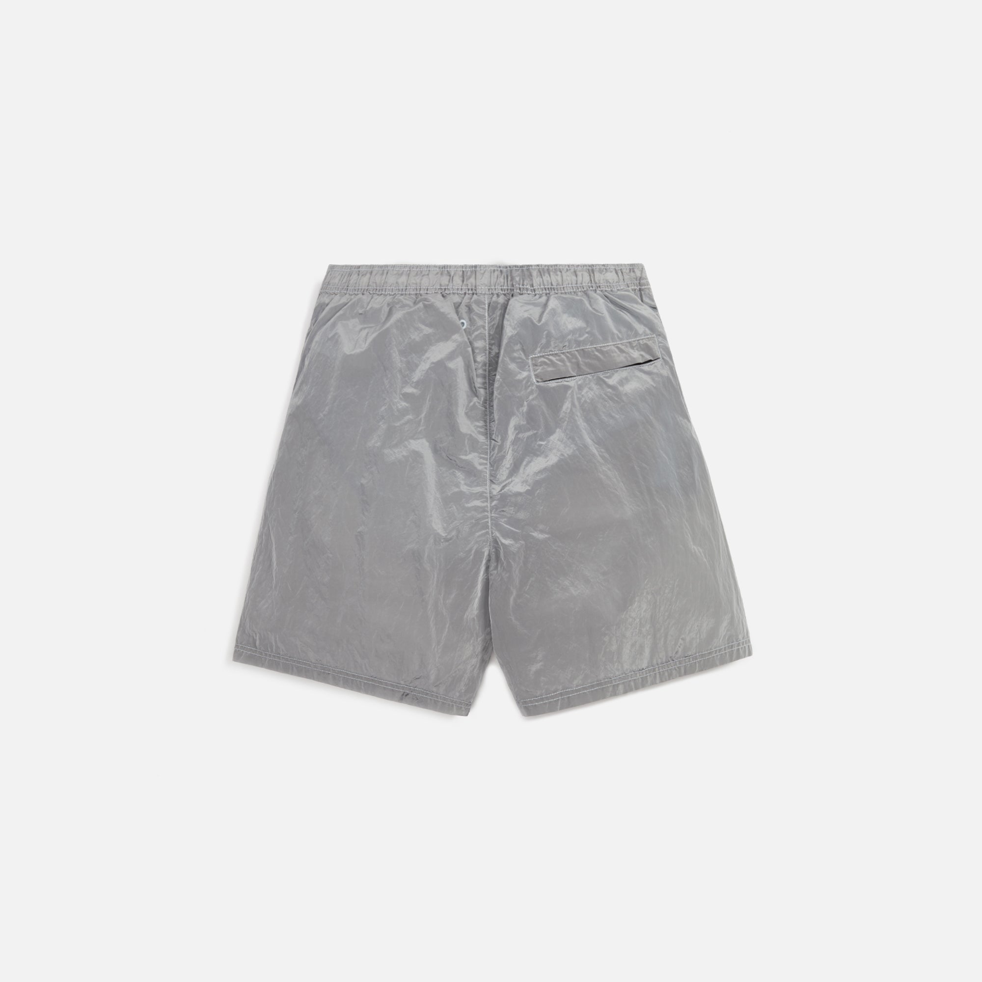 Stone Island Nylon Metal Garment Dyed Swim Shorts - Pearl Grey – Kith