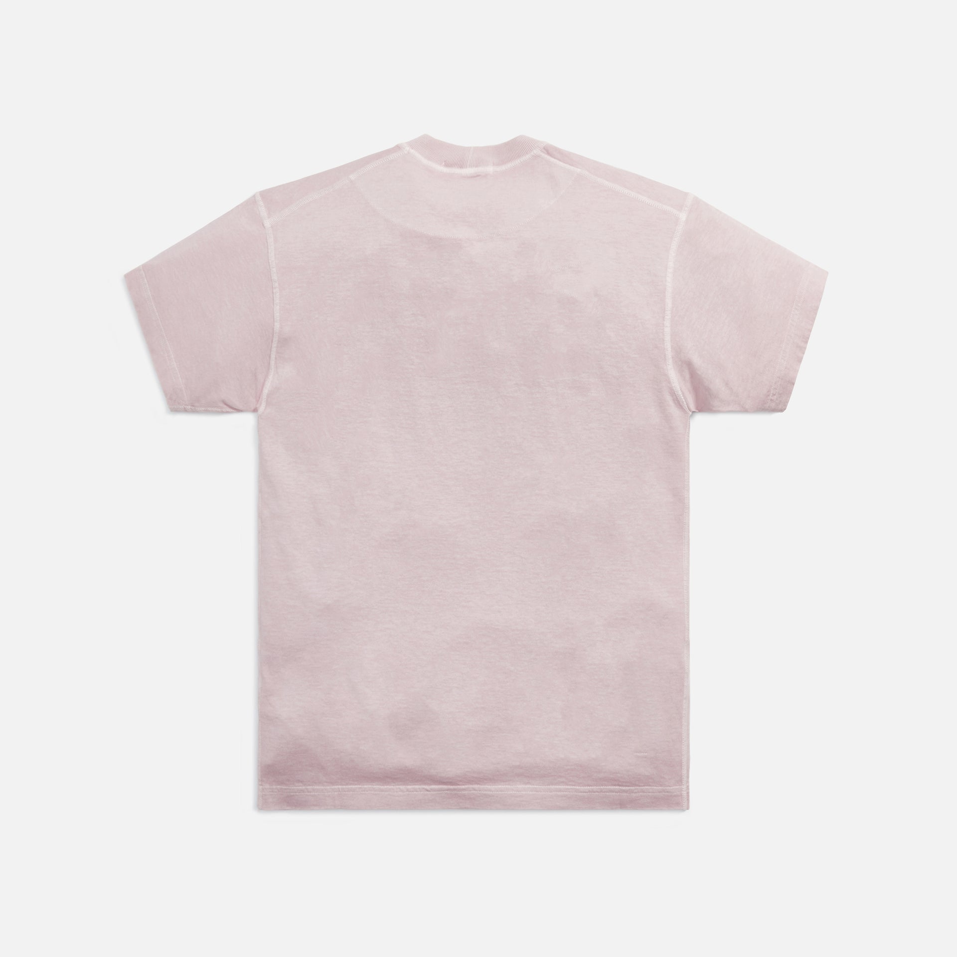 Stone Island Cotton Jersey Garment Dyed Fissato Tee - Rose