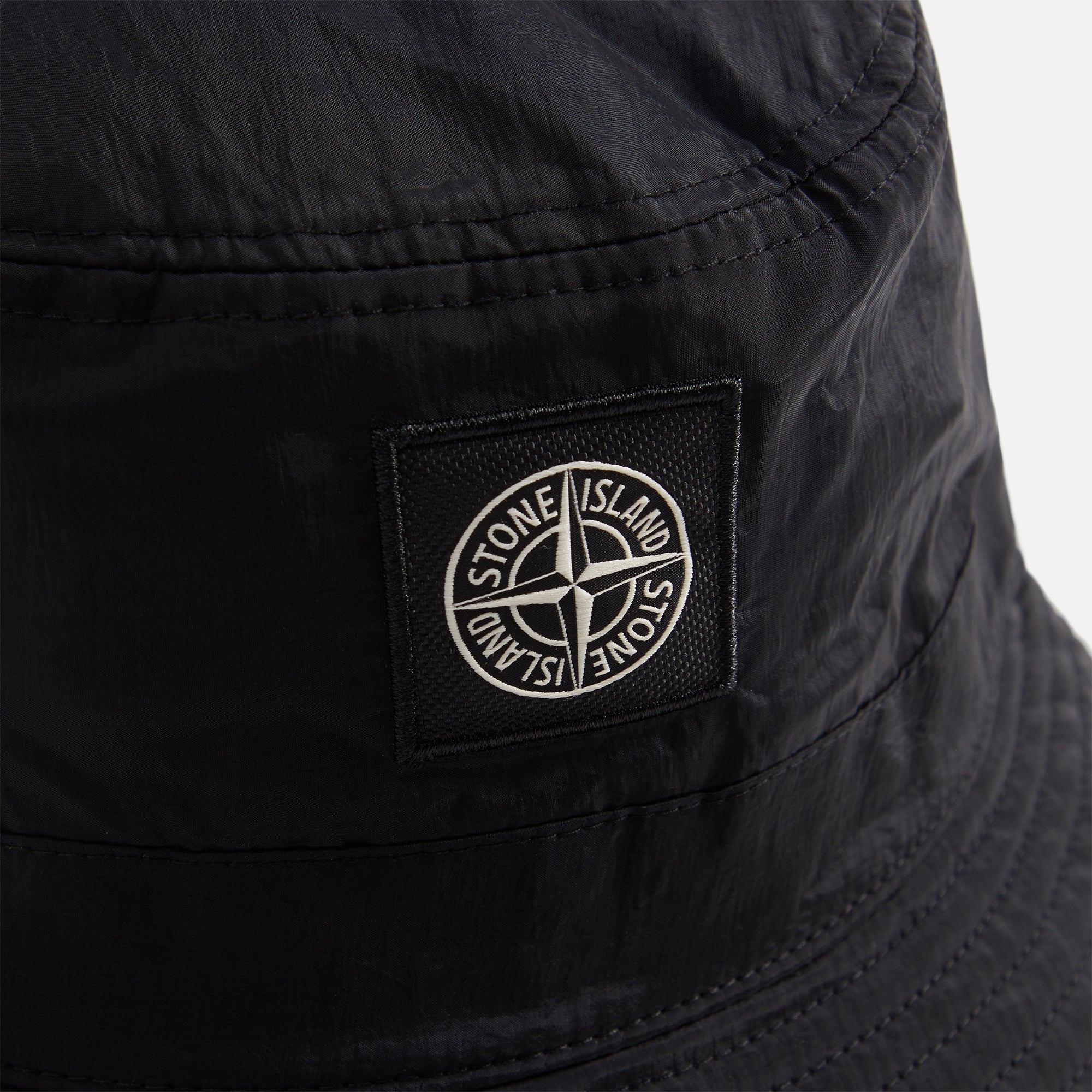 Stone Island Nylon Metal Bucket Hat - Black – Kith