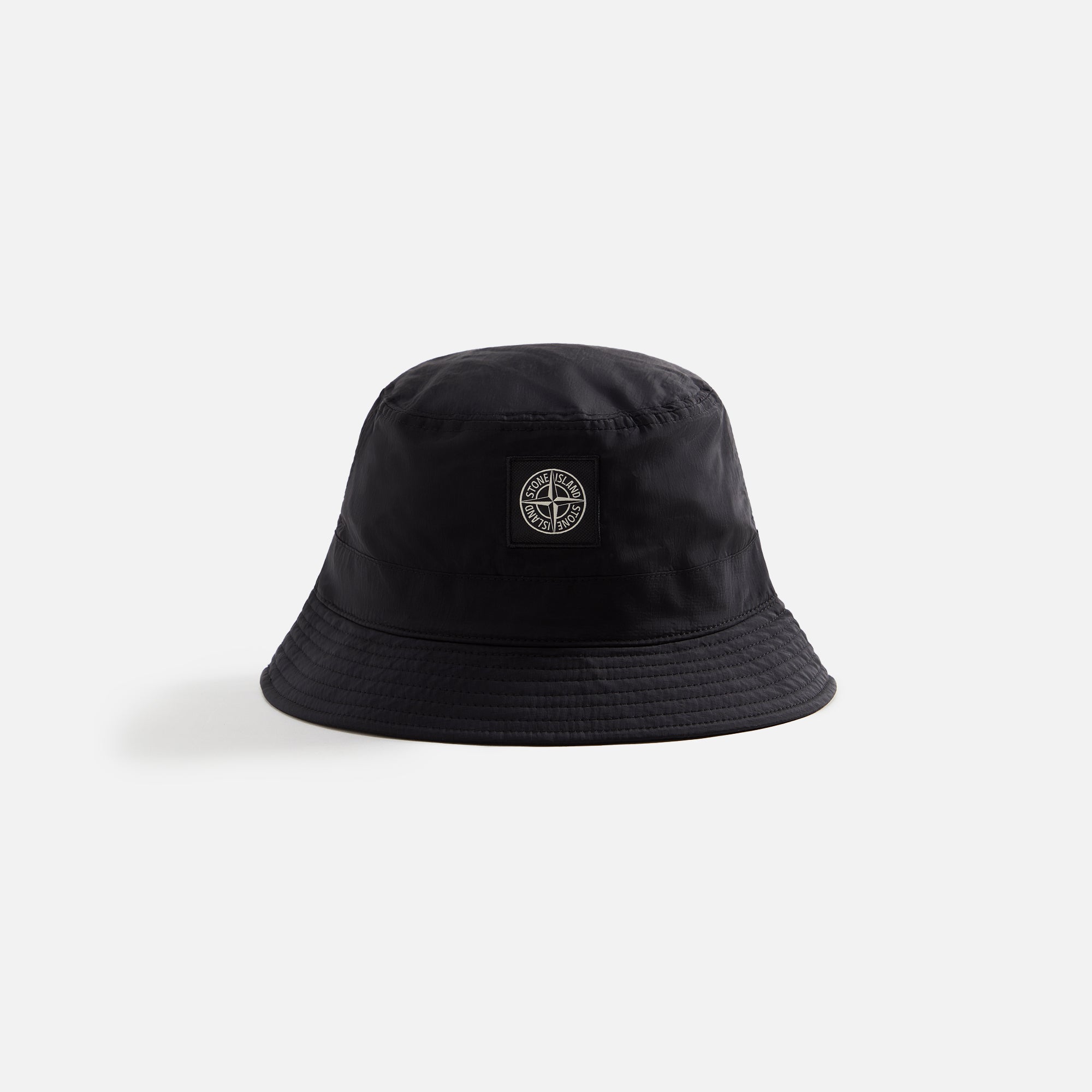 Stone Island Nylon Metal Bucket Hat - Black – Kith