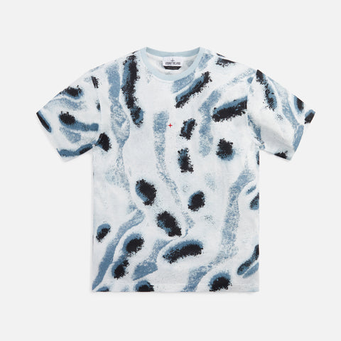 Stone Island Tee S.I. Marina - Aqua