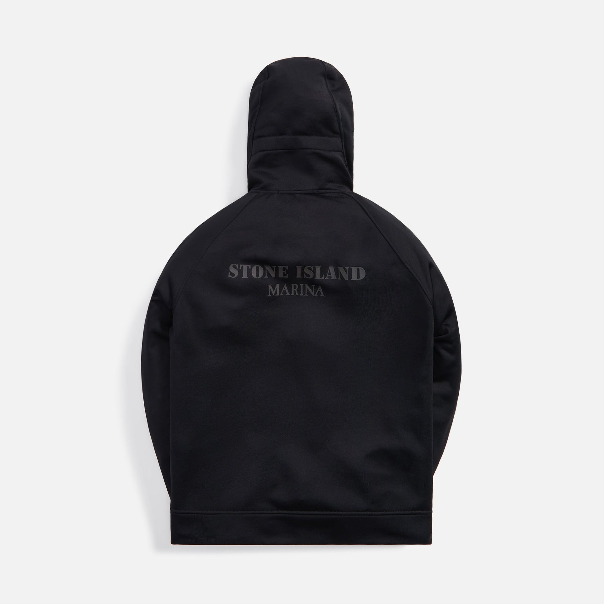 Stone Island Hooded Sweatshirt - Black