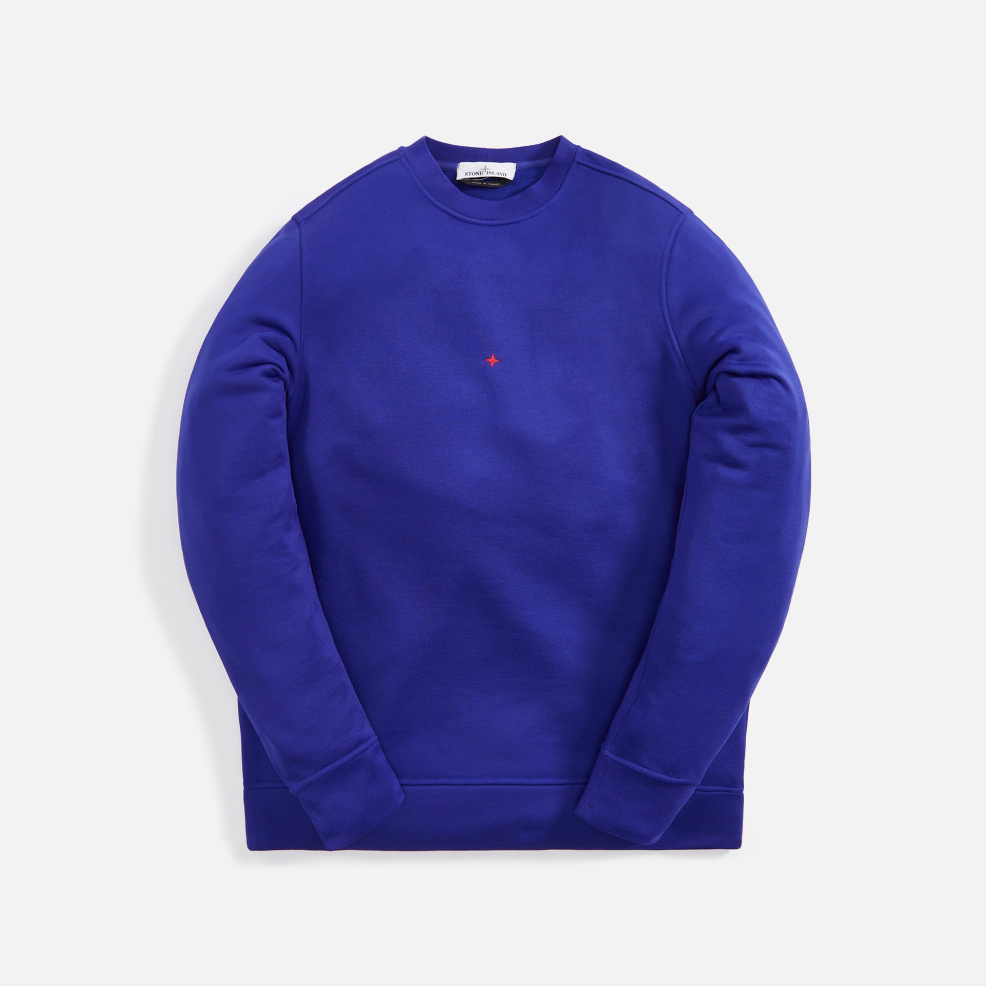 Stone Island Crewneck Sweatshirt - Bright Blue