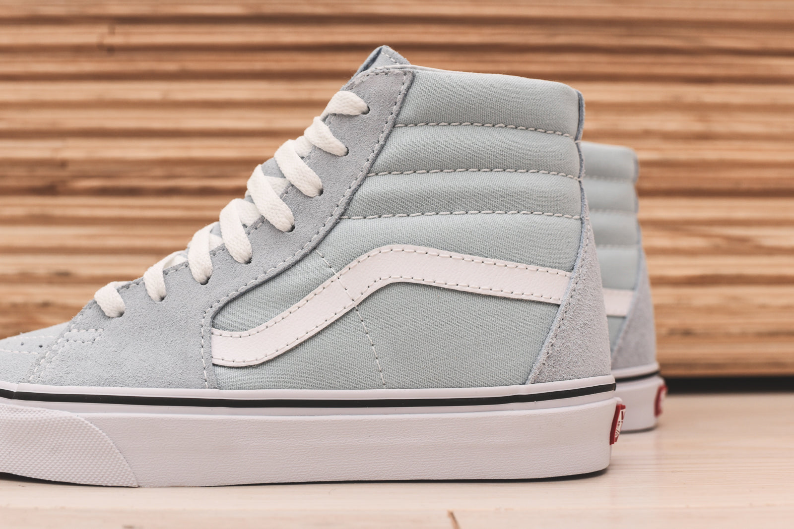 Vans Sk8-Hi - Baby Blue / White
