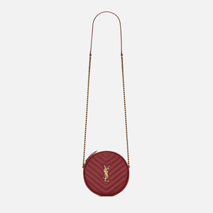 Saint Laurent Round Camera Bag - Red