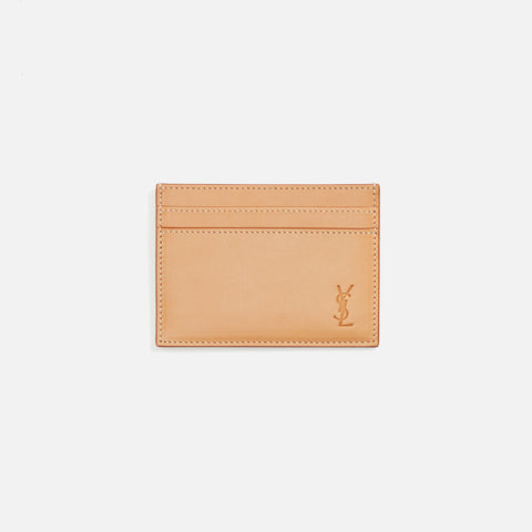 Credit Card Case in Pebbled Leather