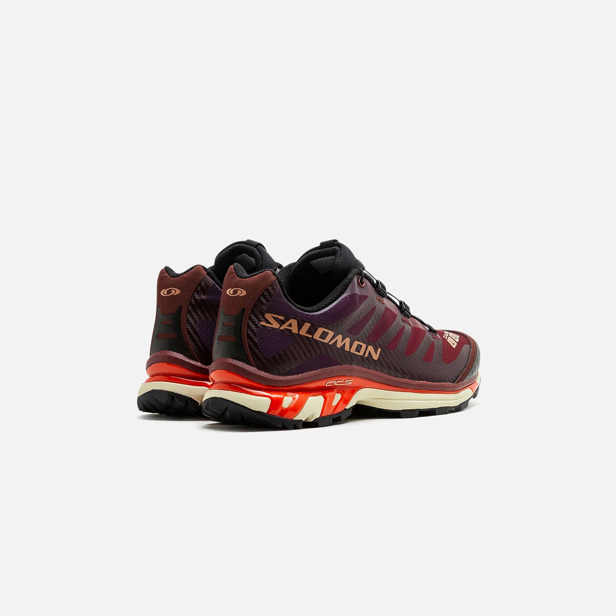 スニーカー SALOMON XT-4 BITTER CHOCOLATE 27cm red Salomon XT-4 - Bitter Chocolate / Mocha Mousse / Fiery Red – Kith