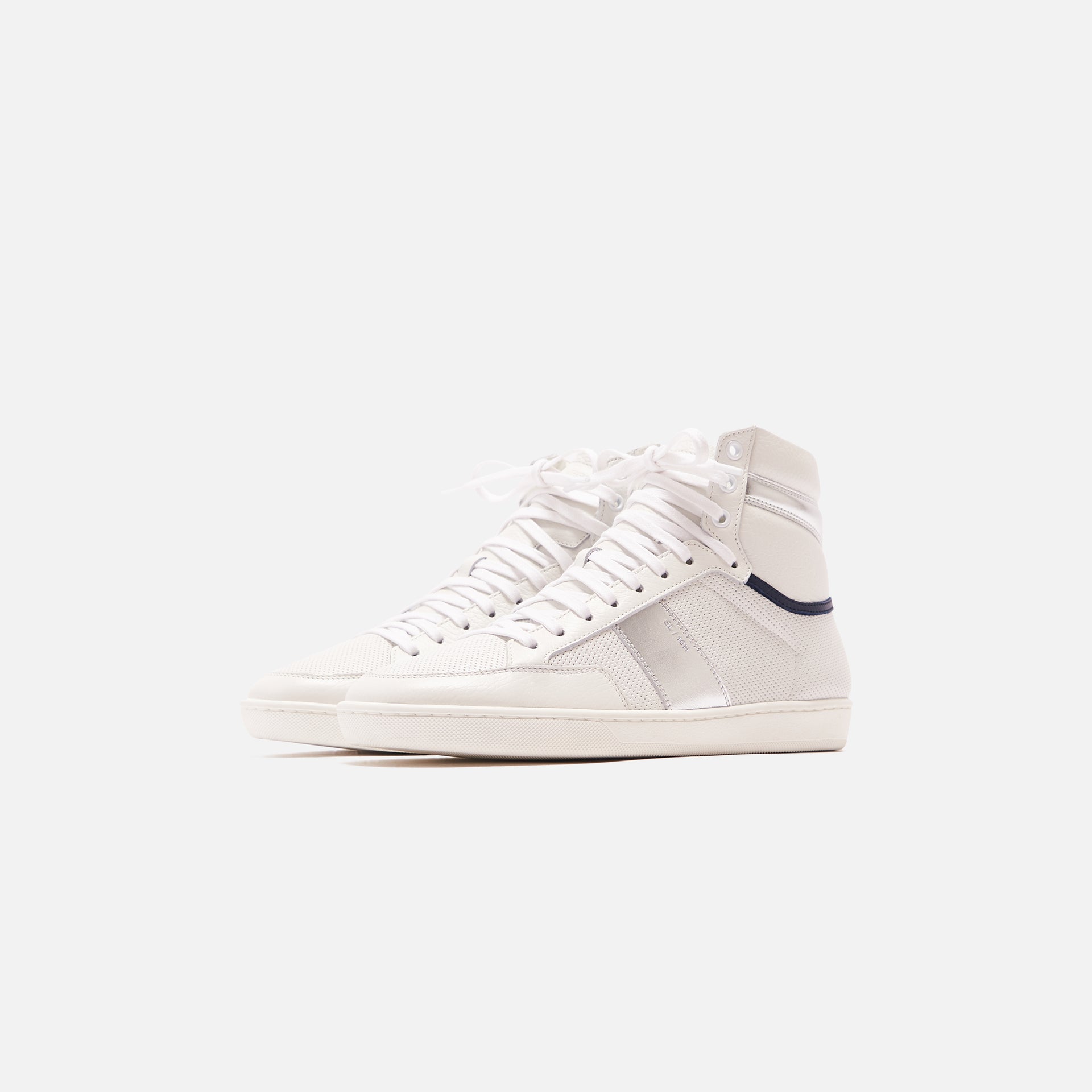 Saint Laurent 10 High Top Sneaker - Blanc Optqiue