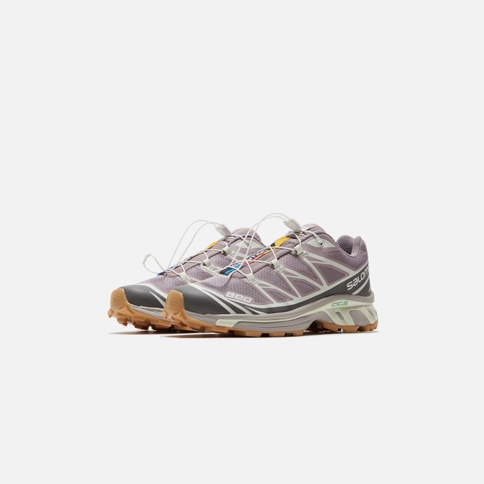 SALOMON★XT-6★QUAIL/PLUM KITTEN/VANILLA ICE Salomon XT 6 Men's Size 12 Quail Plum Kitten Vanilla Ice