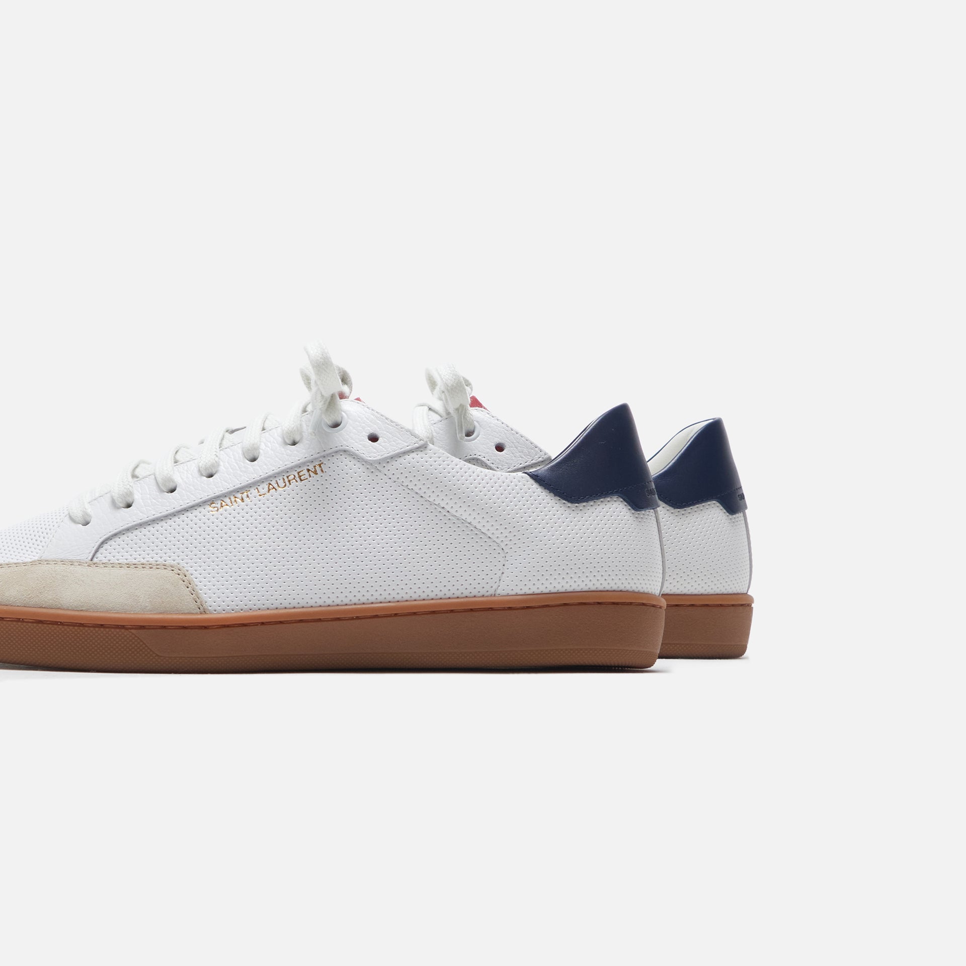 Saint Laurent 10 Low Top Sneaker - White / Multi