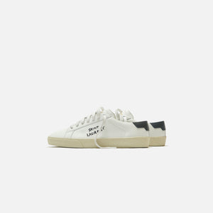 Saint Laurent SL 06 Signature Sneaker - Blanc Optique / Nero