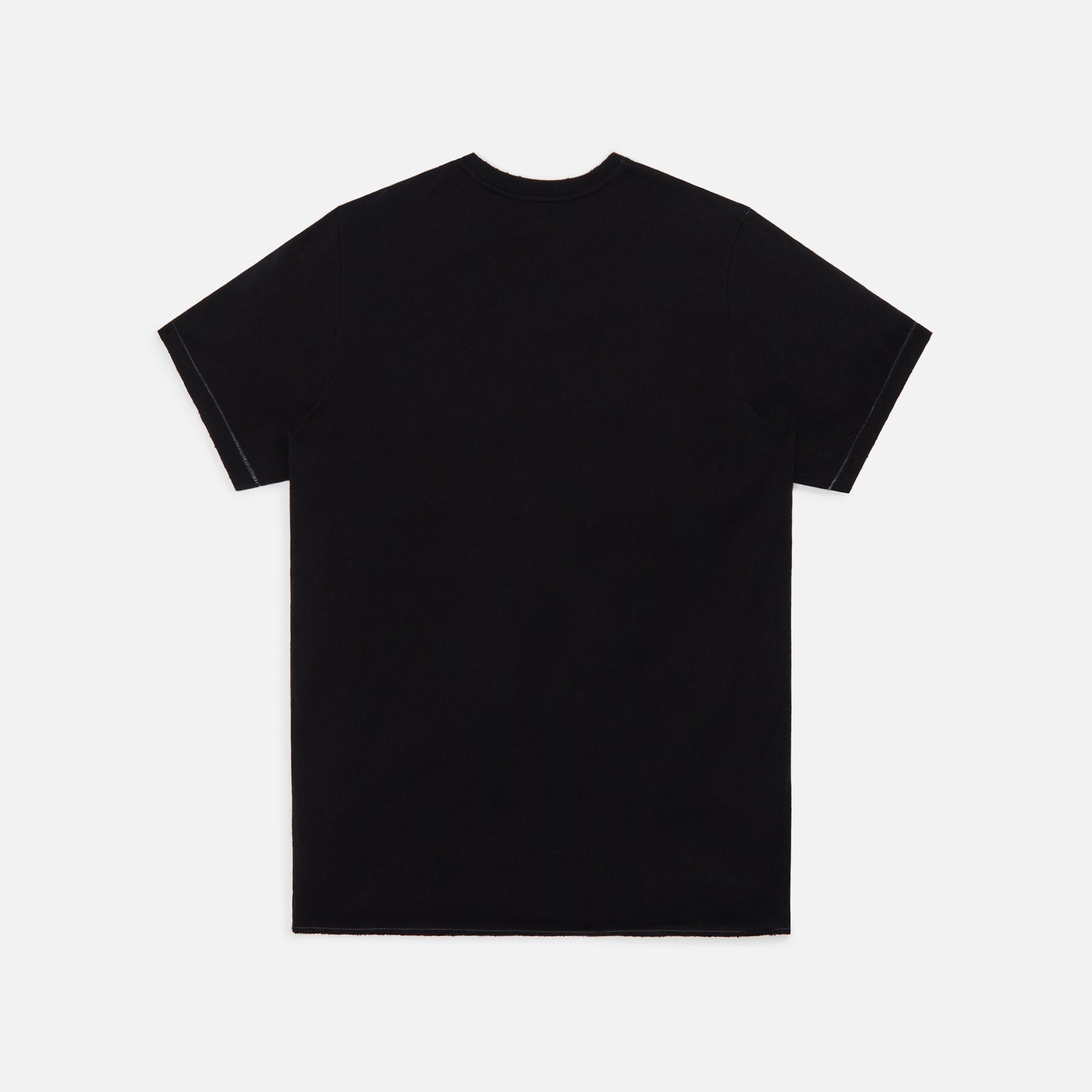 Saint Laurent Tee Col Rond Des - Black