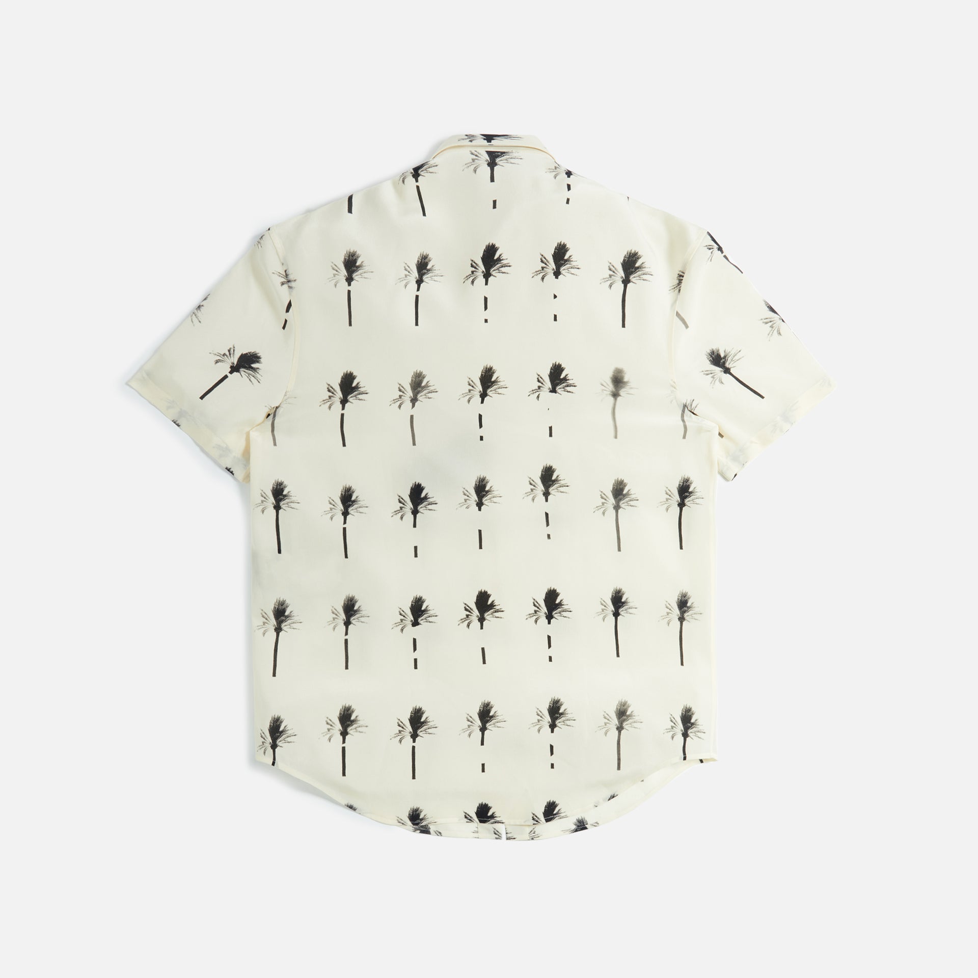 Saint Laurent Chemise Manches Cour - Beige Noir