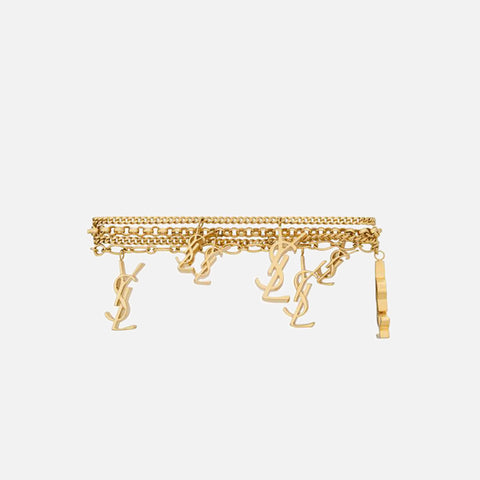 YSL Chain Bracelet in Gold - Saint Laurent