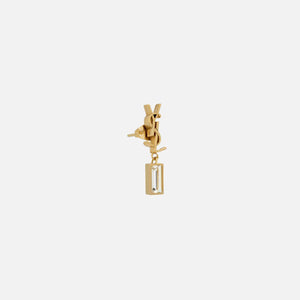Saint Laurent YSL Single Pampil Earring - Gold