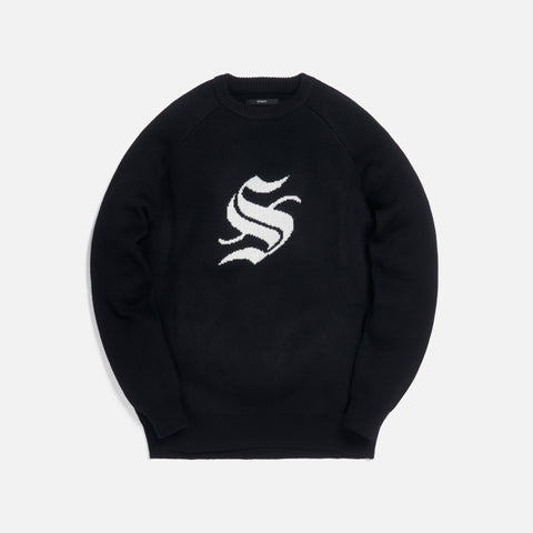Stampd Seaset Knit Sweater - Black