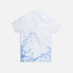 Stampd Printed Camp Collar Button Down - White
