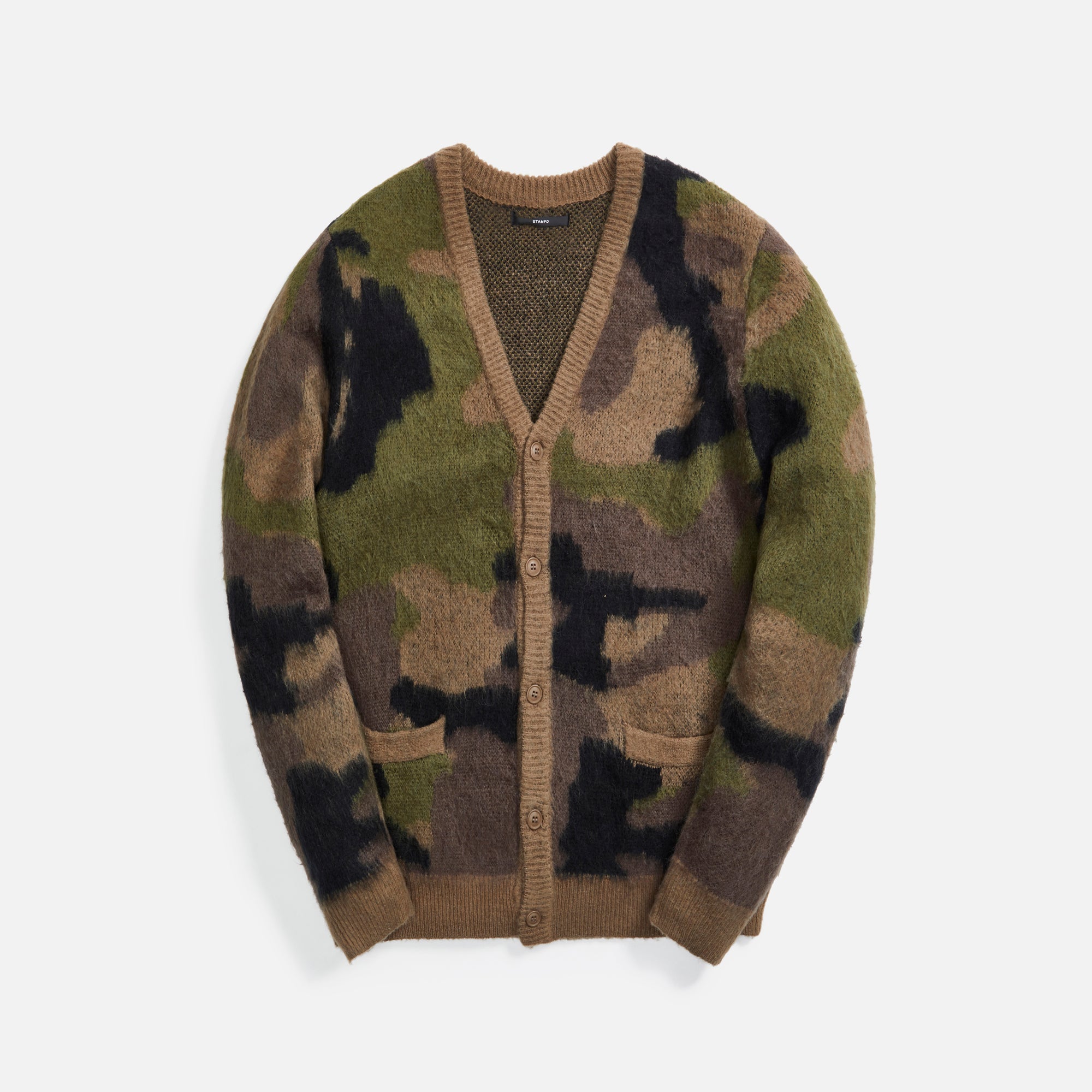 Stampd Camo Cardigan - Multi – Kith