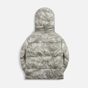 Stampd Cropped Puffer Jacket - Green Camo – Kith