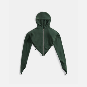 Sami Miro Vintage V Cut Zip Up Hoodie - Green – Kith