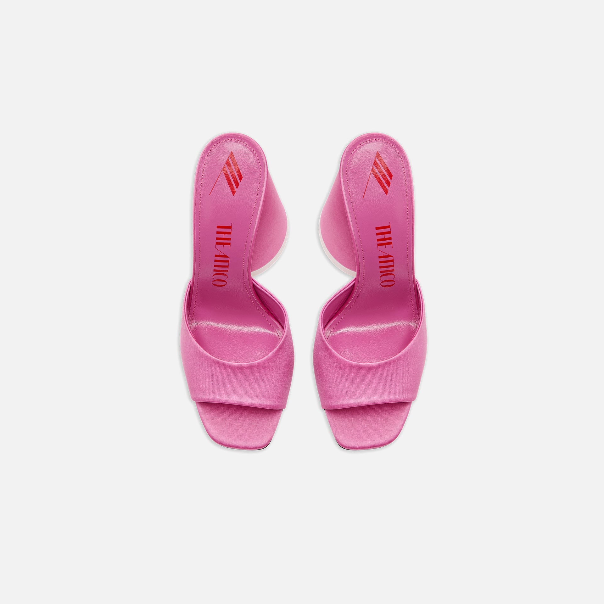 The Attico Luz Mule 105mm - Geranium