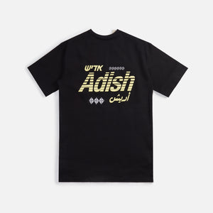 Adish Kora Logo Tee - Off Black