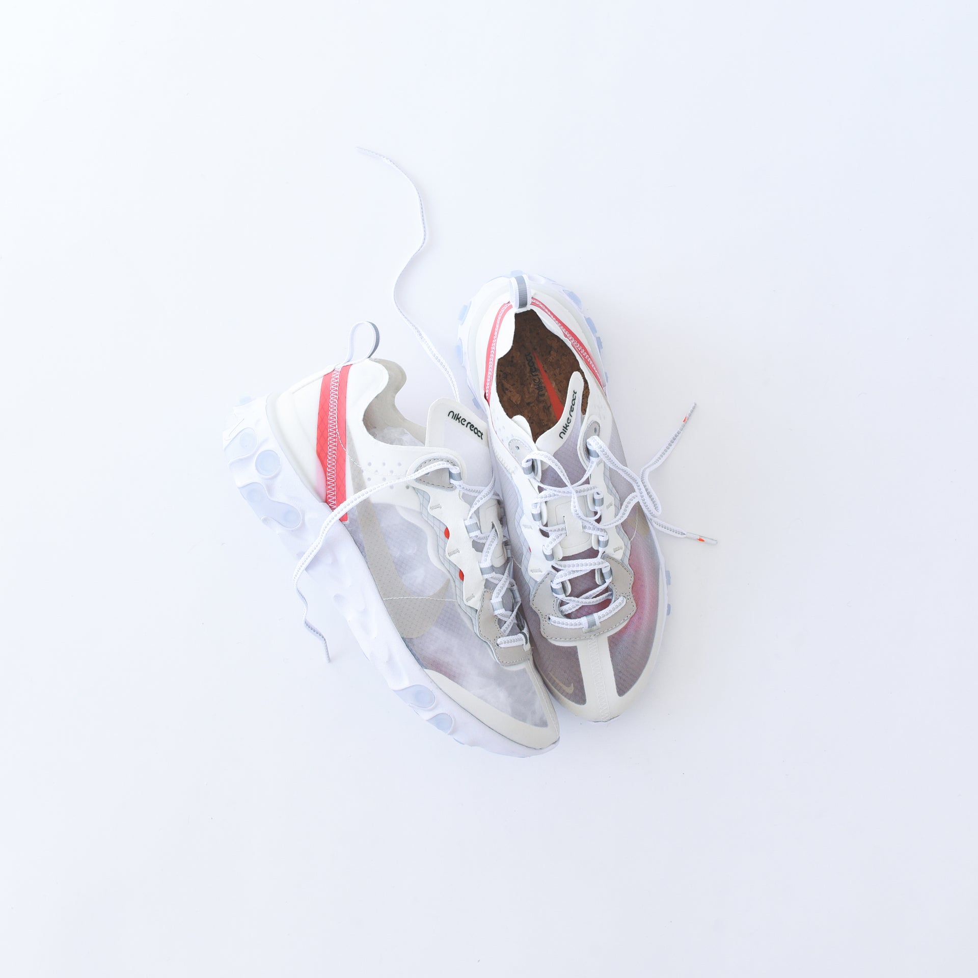 Nike React Element 87 Sail Light Bone White Barely Volt – Kith