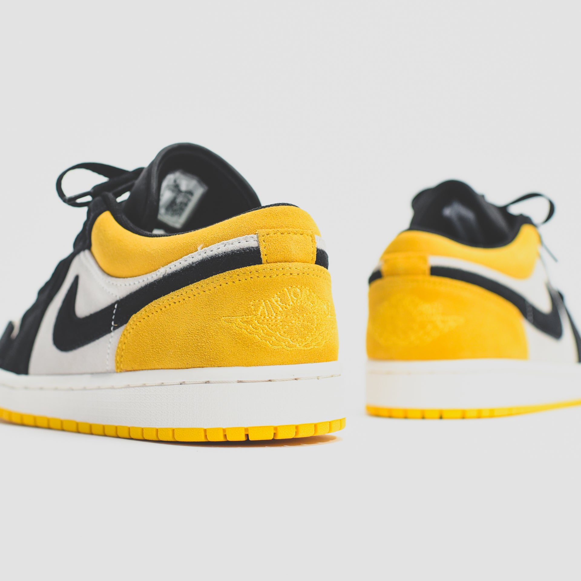 Nike Air Jordan 1 Low - Sail / Gym Red / University Gold / Black