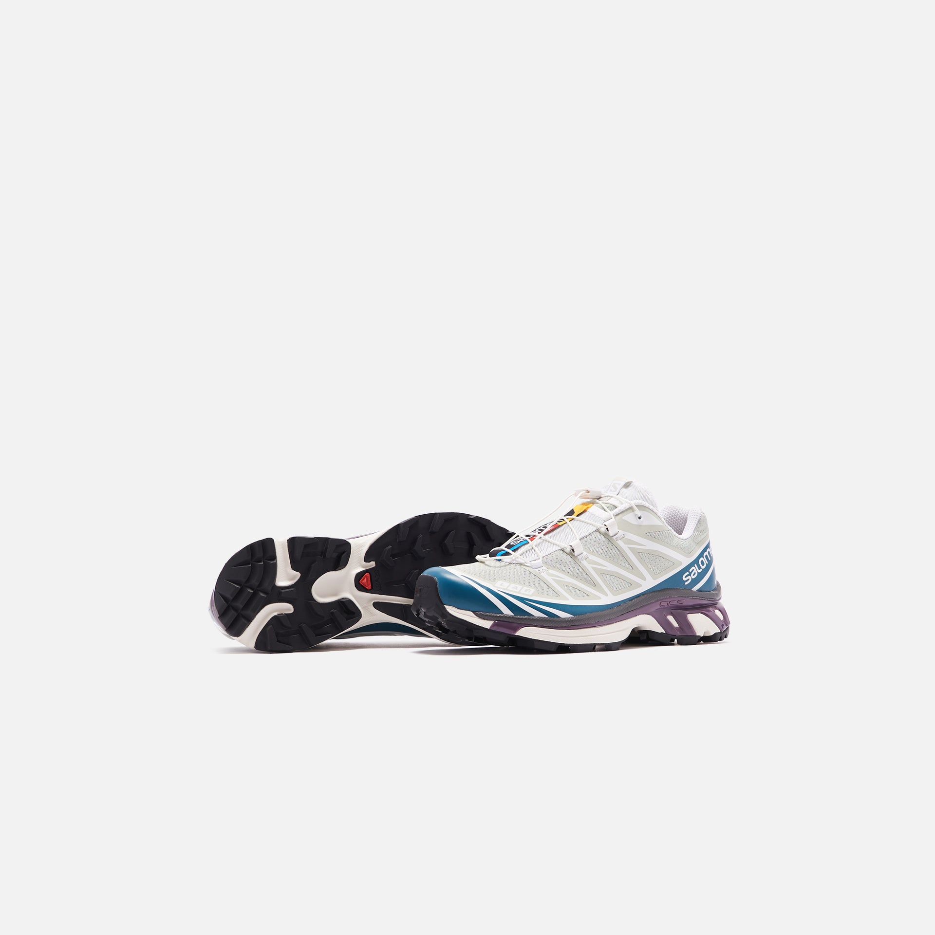 Salomon XT-6 ADV - Mineral Grey / Mallard Blue / White